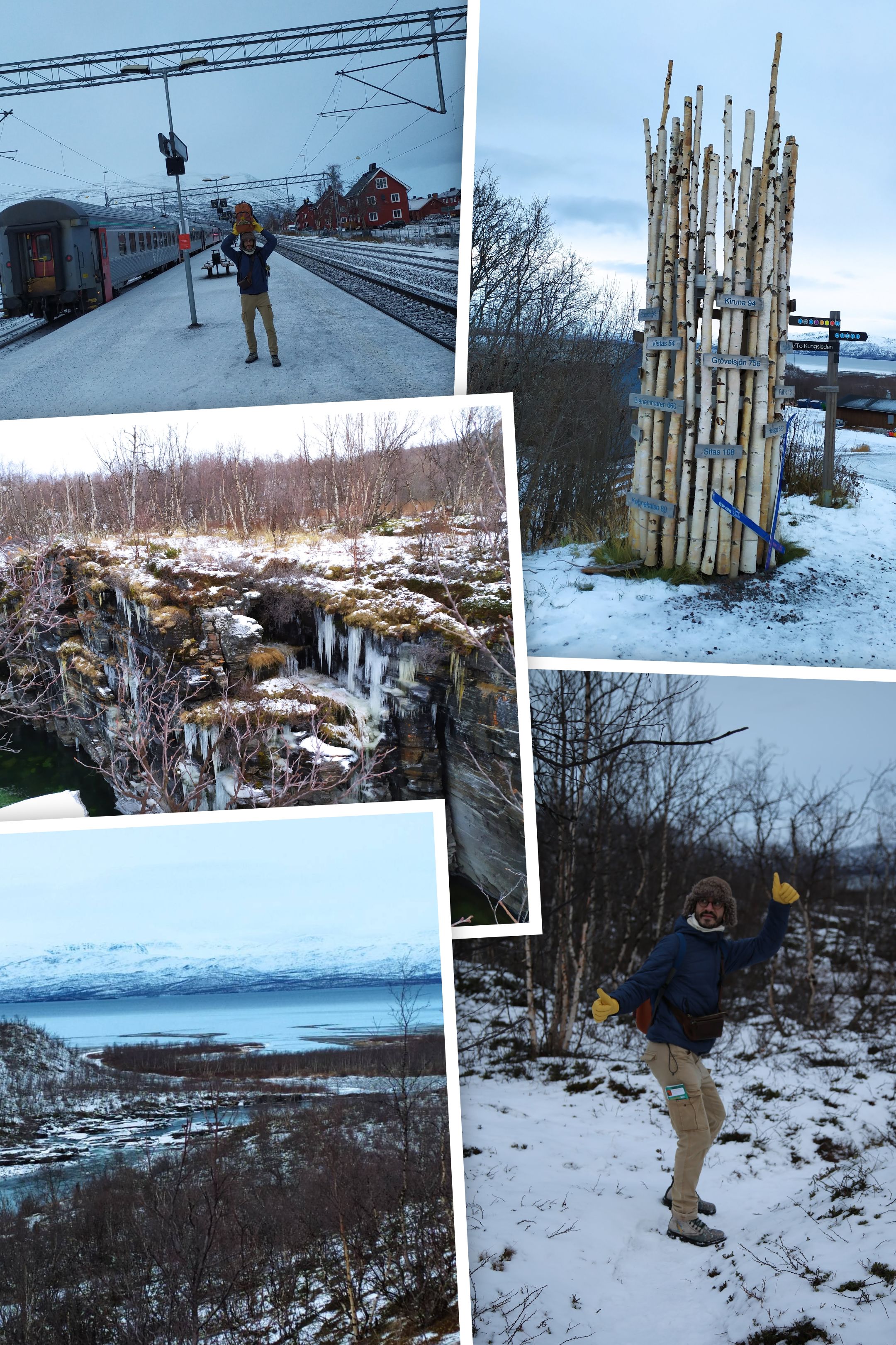 Sweden Abisko-collage